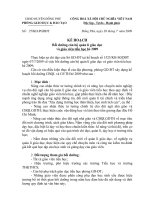 27/KH-PGDĐT Kế hoạch bồi dưỡng CBQLGD và GVTH hè 2009