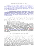 DẠY KỸ NĂNG SỐNG CHO HỌC SINH