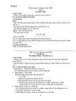 Giao An Toan, Cac Mon Lop 4 Buoi 2 Tuan 2