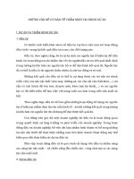 NHỮNG VẤN ĐỀ CƠ BẢN VỀ THẨM ĐỊNH TÀI CHÍNH DỰ ÁN