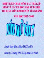 Mùa xuân của tôi