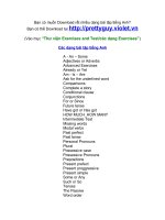 Bạn có muốn Download rất nhiều dạng bài tập tiếng Anh.doc