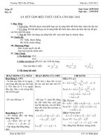 Phúc. T 13 - $ 8  Rút gọn biểu thức chứa căn bậc hai