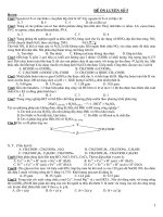 đề ôn luyện số 5 môn hóa