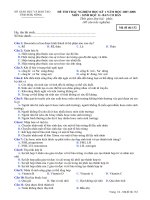 DE THI KH 2- SINH 11 CB