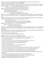 Đề tự luận- trắc nghiệm tổng hợp. CHƯƠNG 1