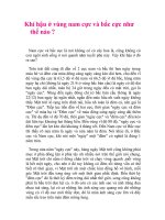 Khí hậu ở vùng nam cực và bắc cực như thế nào.doc