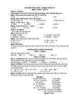 đề kiểm tra toán 4- giữa kì I