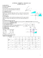 tom tat ly thuyet toan Dai 11cb- New2009-2010