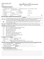 Anh 7 HK II cực hay