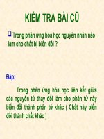BÀI 15: ĐỊNH LUẬT BTKL