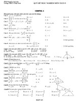 500 câu trắc nghiệm toán 9