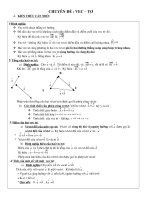 Chương I:  Hính học ( Véctơ)