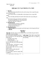 Giáo án sinh 7 kì II