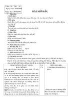 GIÁO ÁN ĐỊA 6 MỚI RẤT HAY Tuần 1 -3 (2009 -2010)