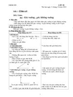 GIÁO ÁN LỚP 3 TUẦN 9HOOANF CHỈNH