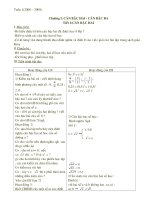 Giáo án ĐS 9 cả năm