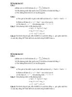 bài tập ôn thi học kì I