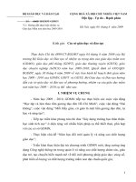 Hướng dẫn thực hiện nhiệm vụ giáo dục mầm non năm 2009 - 2010