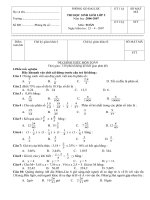 Đề thi và đáp anHSG  môn Toán & Khoa - Sử - Địa