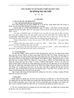 Sử dụng phòng học bộ môn