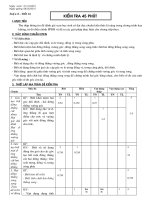 Tiết 16 có ma trận