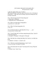 ĐỀ THI HỌC SINH GIỎI TOÁN KHỐI LỚP 5