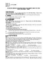 GIÁO ÁN BỒI DƯỠNG HÓA 10(trọn bộ - phần IV)