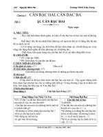 Đại số tiết 1-3