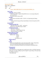 GIAÓ  ÁN GIAÓ DỤC CÔNG DÂN L6