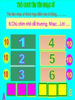 1 Slide trò chơi lớp 2 xen vào bài giảng