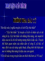 Tiết 34 ÔNG LÃO ĐÁNH CÁ VÀ CON CÁ VÀNG
