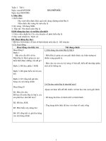 Giáo án Địa lý lớp 6