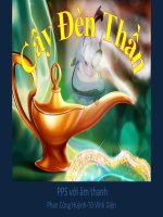 CÂY ĐÈN THẦN MẪU GIÁO