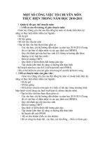 CÔNG TÁC CHUYÊN MÔN