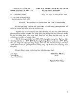 CV: v/v chuẩn bị cho hội nghị tổng kết năm học 2008- 2009 và dự thảo Báo cáo tổng kết ngành GD&ĐT Đồng Phú