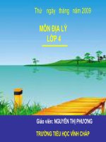 Địa lí 4: Thành phố Cần Thơ.