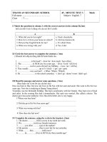 đề kiểm tra av 7