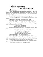 Cô  đã chắp cánh ước mơ cho em