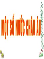 Một số nước châu ÂU