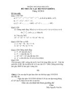 đề thi câu lạc bộ toán 8