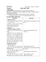 Giáo án lớp 4 - Tuần 23 (CKT2010)