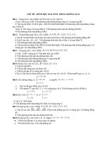 bài tập HHGTKG SÁT THI TỐT NGHIỆP