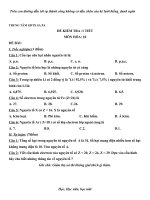 kiem tra 15 phut hoa 10