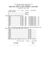 Bien ban bau cu BCH LD