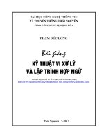 bai giang vi xu ly va LTHN 2013