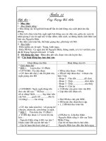 GA T11  Lop 4 Theo chuẩn KTKN