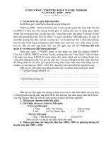 Chương trình Hội nghị XDKH năm học 2009-2010.