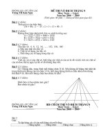 TH Lũng Hòa Gửi Đề HSG Toán 4