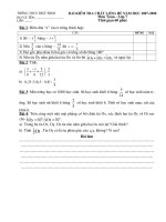 De khao sat CL he 6 len 7